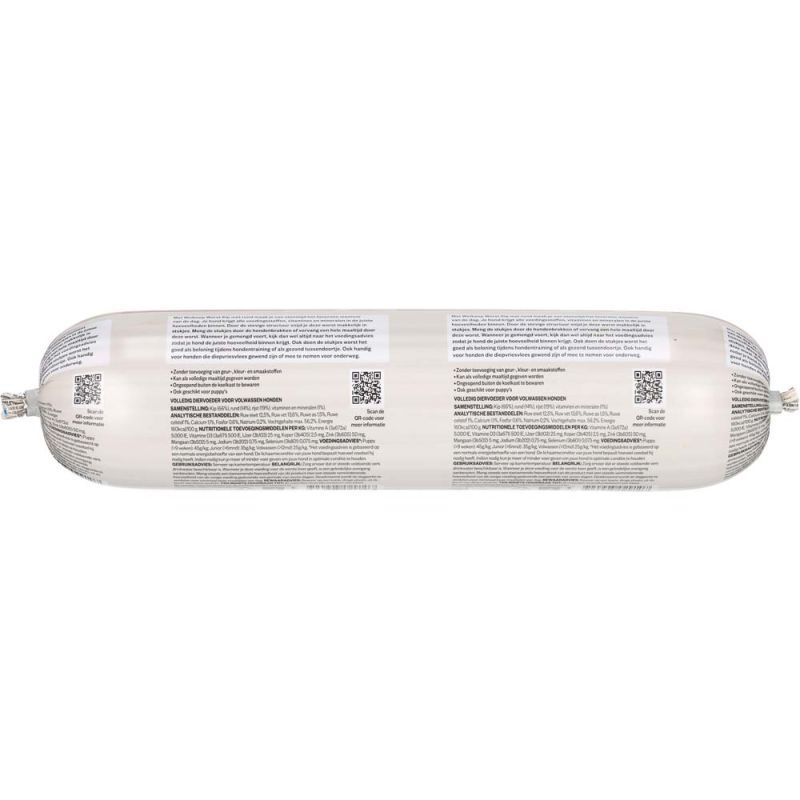 Welkoop Worst - Hondenvoer - 750 Gram - rund