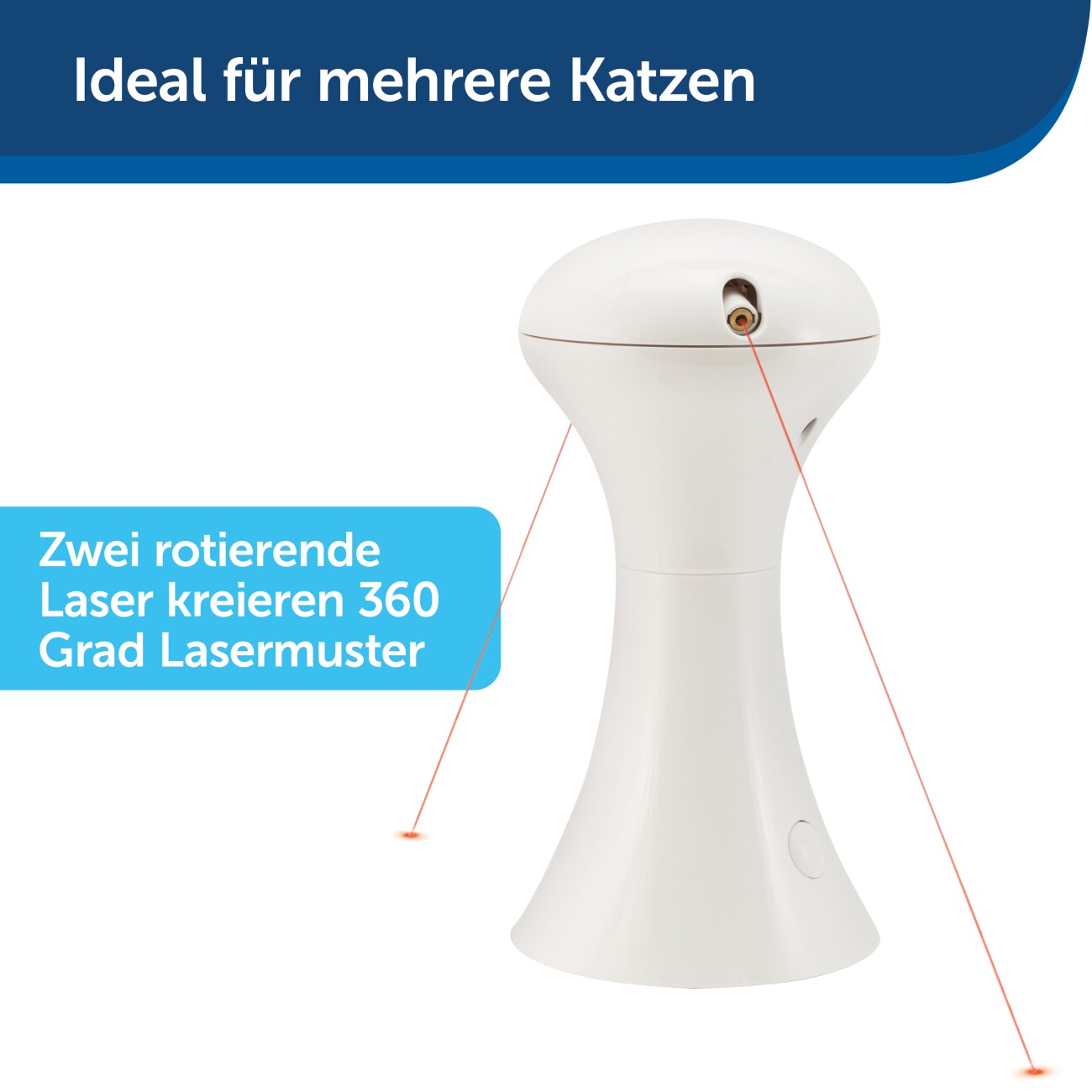 PetSafe Automatisches Katzenspielzeug Multi-Laser