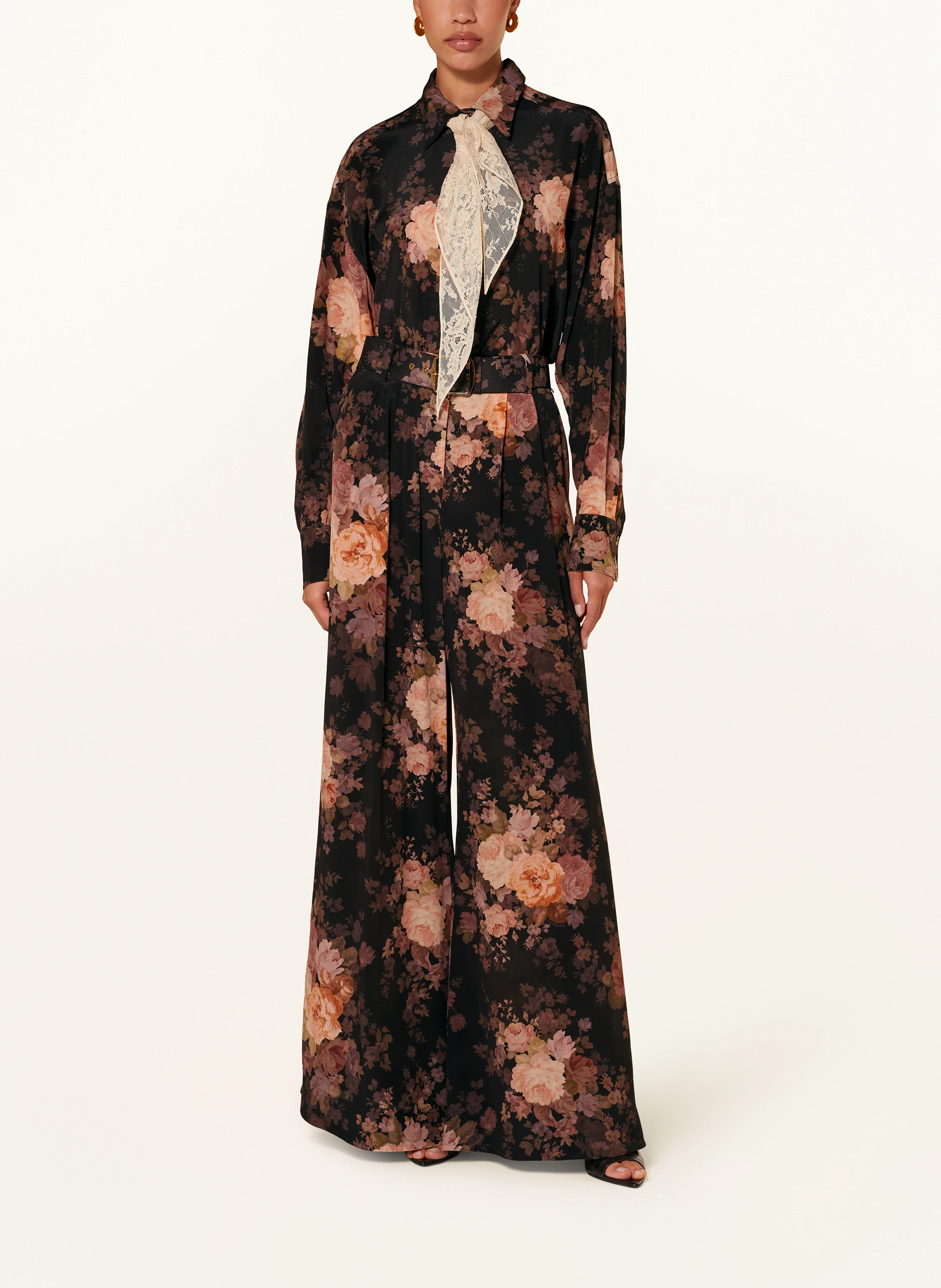 ZIMMERMANN Hemdbluse ILLUSTRATION aus Seide