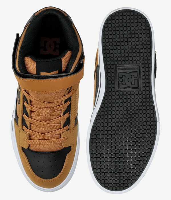 DC Pure High Top Schuh kids (wheat black)