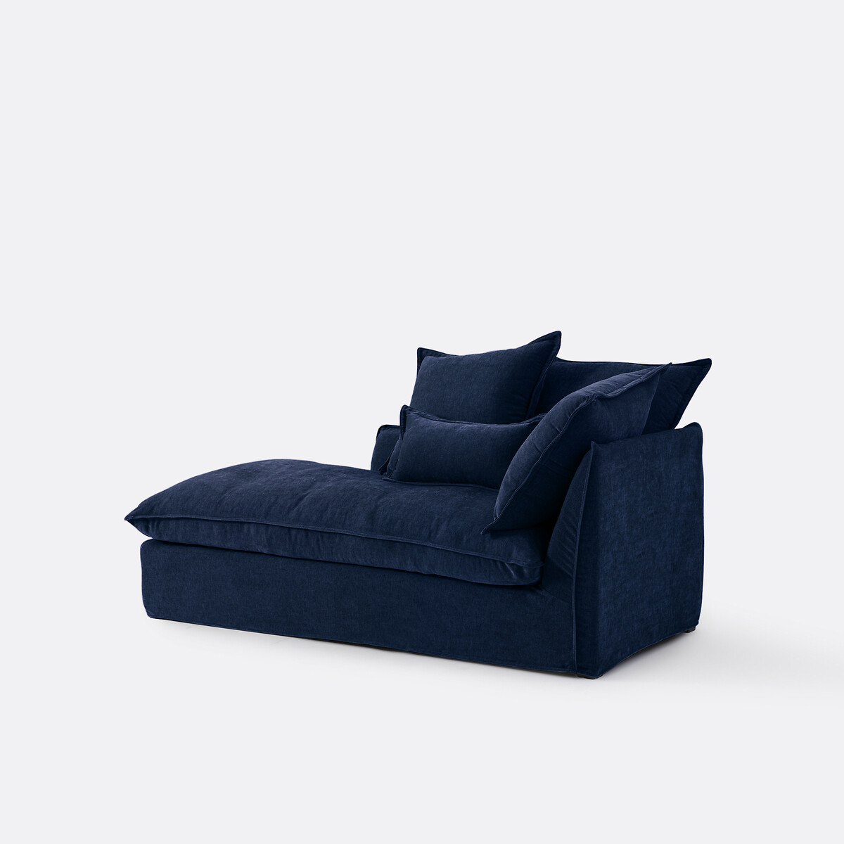 LA REDOUTE INTERIORS<br>Poltrona esquerda em poliéster mesclado, Odna