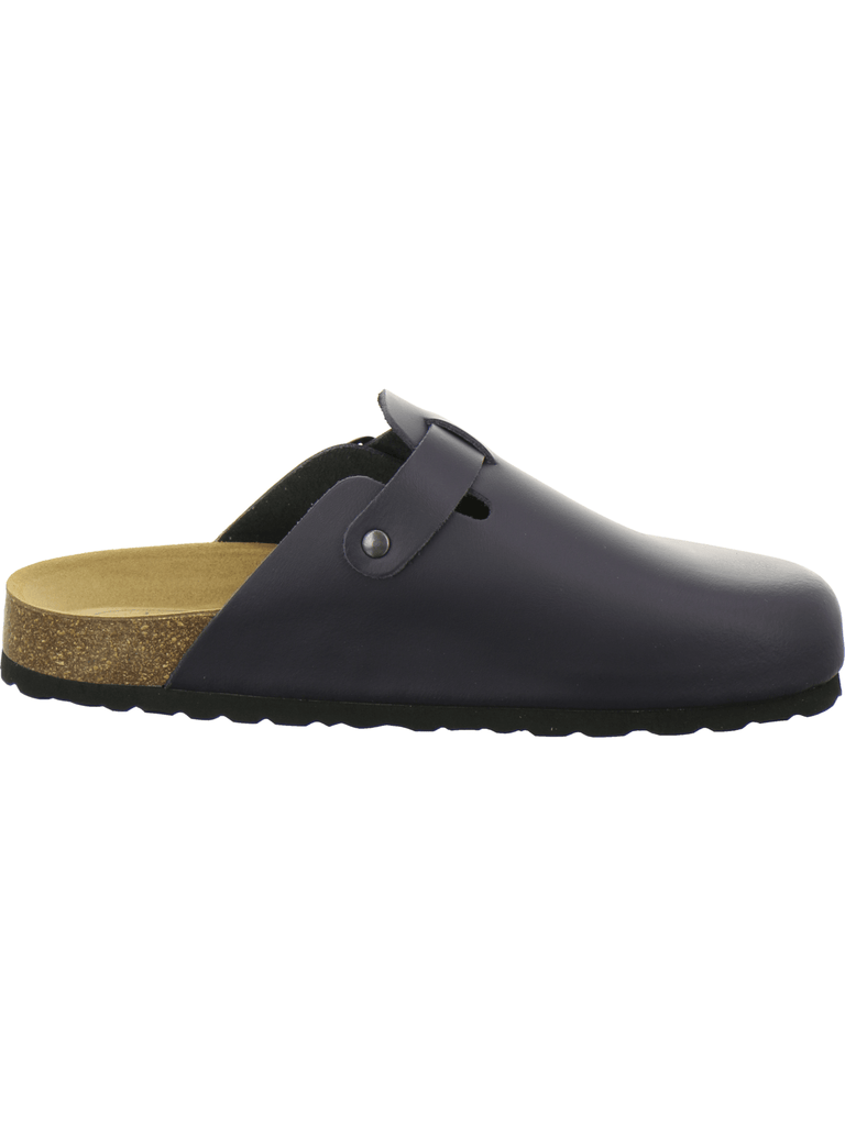 Clogs Herren Leder navy