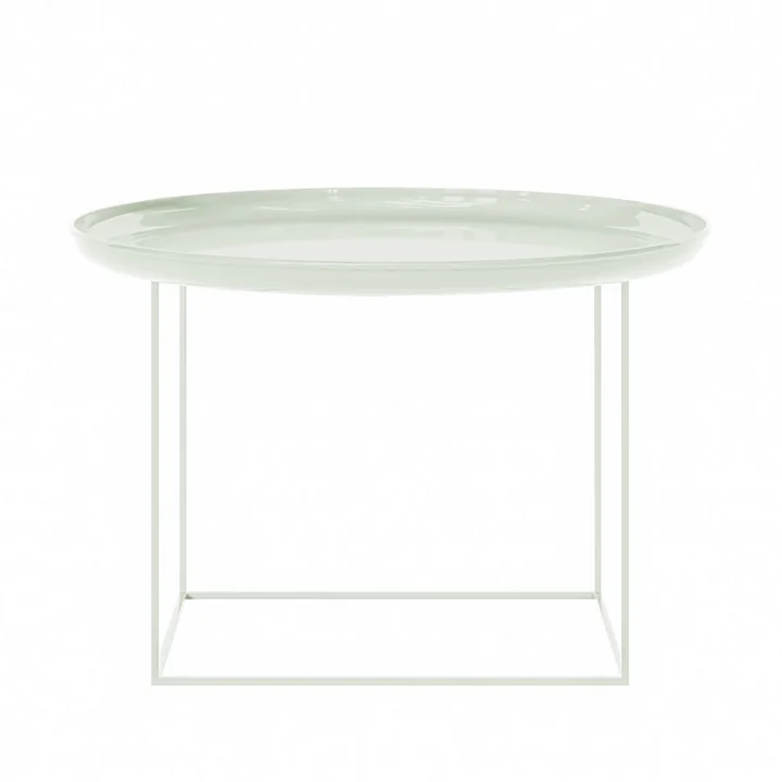 Norr11 - Duke Couchtisch, H 45 x Ø 70 cm, lacquered mineral