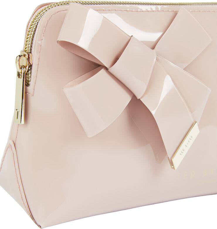 Ted Baker NICOLAI Knot Bow Makeup Bag Pl-pink