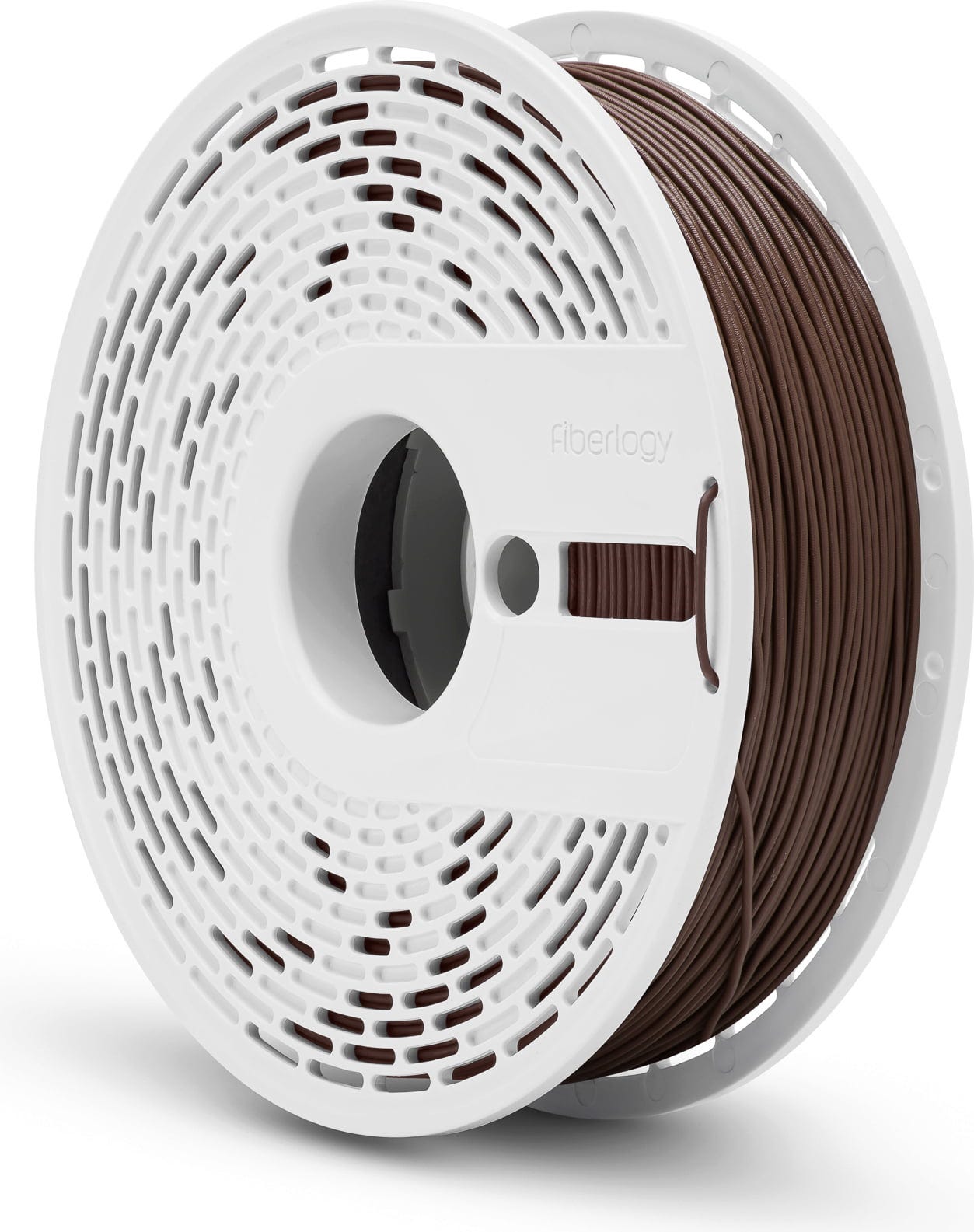 Fiberlogy  FiberFlex 40D Brown, 1,75 mm / 850 g    Flexibles Filament mit einer Shore Härte von D40 in Braun