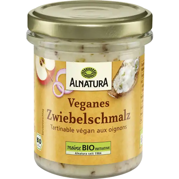 Bio Veganes Zwiebelschmalz