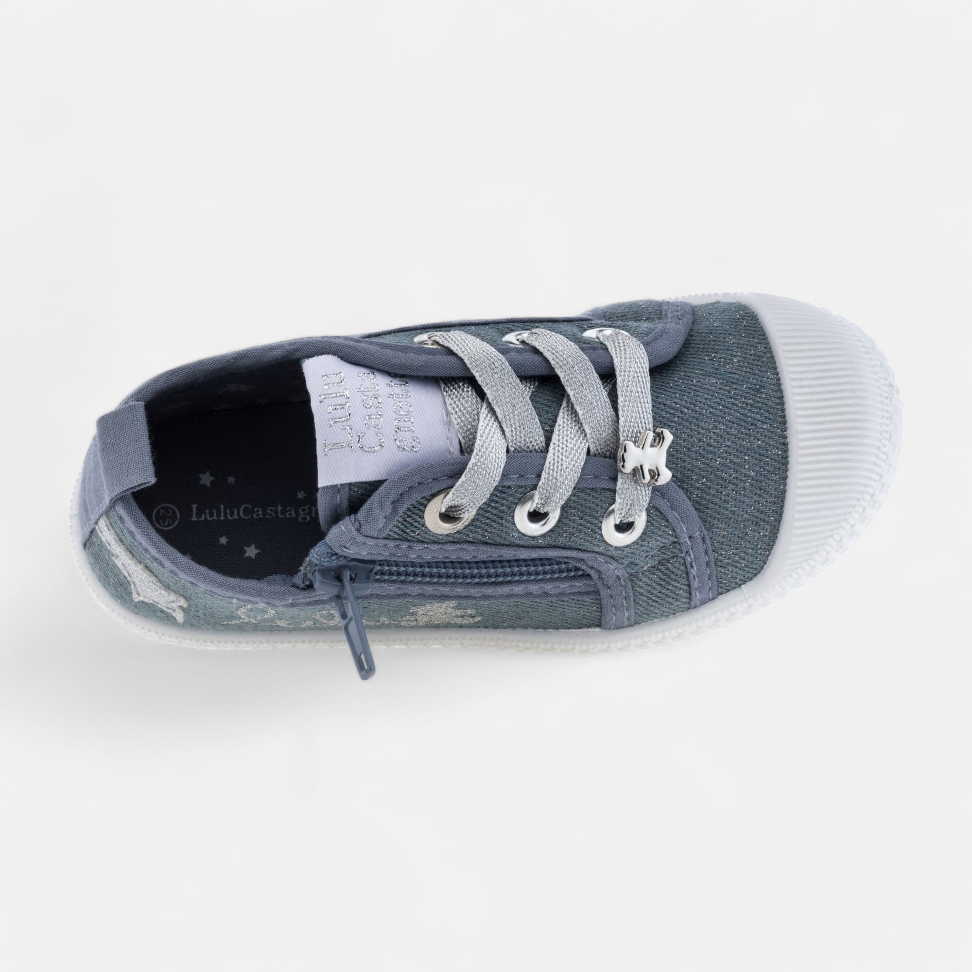 Baskets en toile Fille jeans