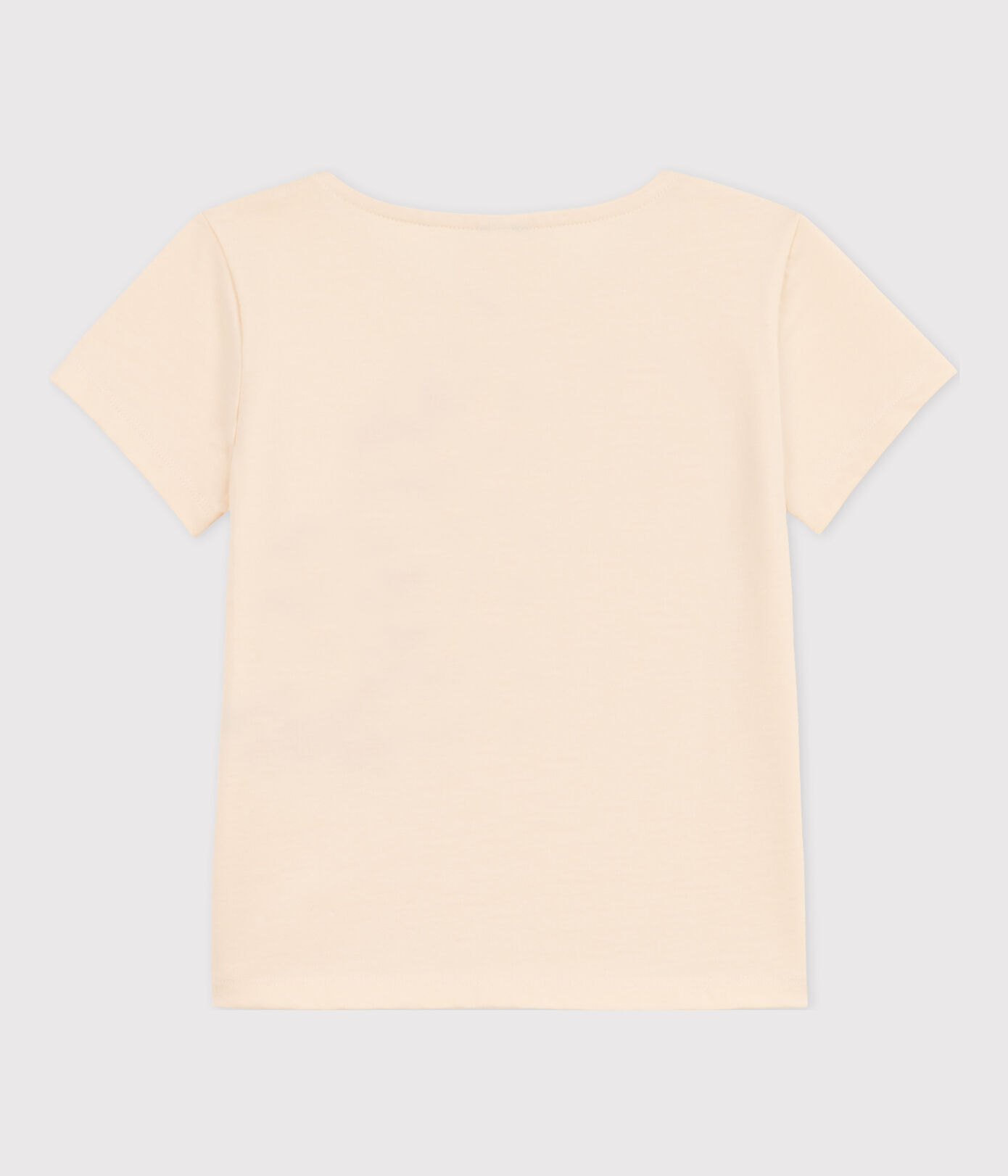Tee-shirt floqué manches courtes enfant fille