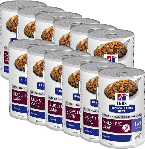 Hill's Pet Nutrition Prescription Diet I/D Canine Low Fat 12x360g