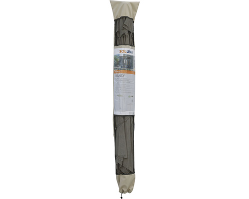 Cantilever parasol Nancy Soluna Ø 400 cm Polyester (PES) ecru