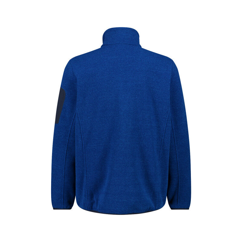 Men's jacquard Knit-Tech fleece with rhombus motif - Polaire homme