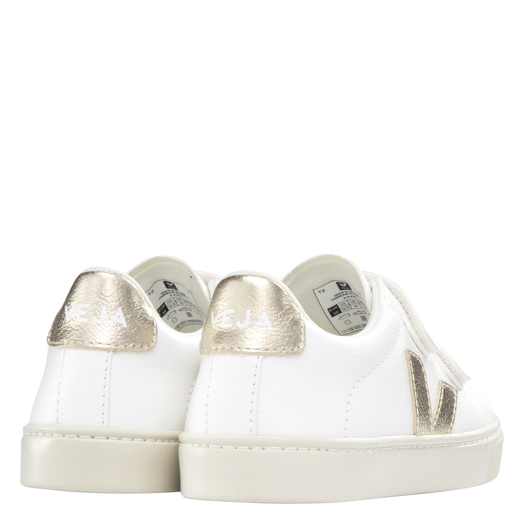 SMALL ESPLAR CHROMEFREE - Baskets en cuir à scratches | Blanc