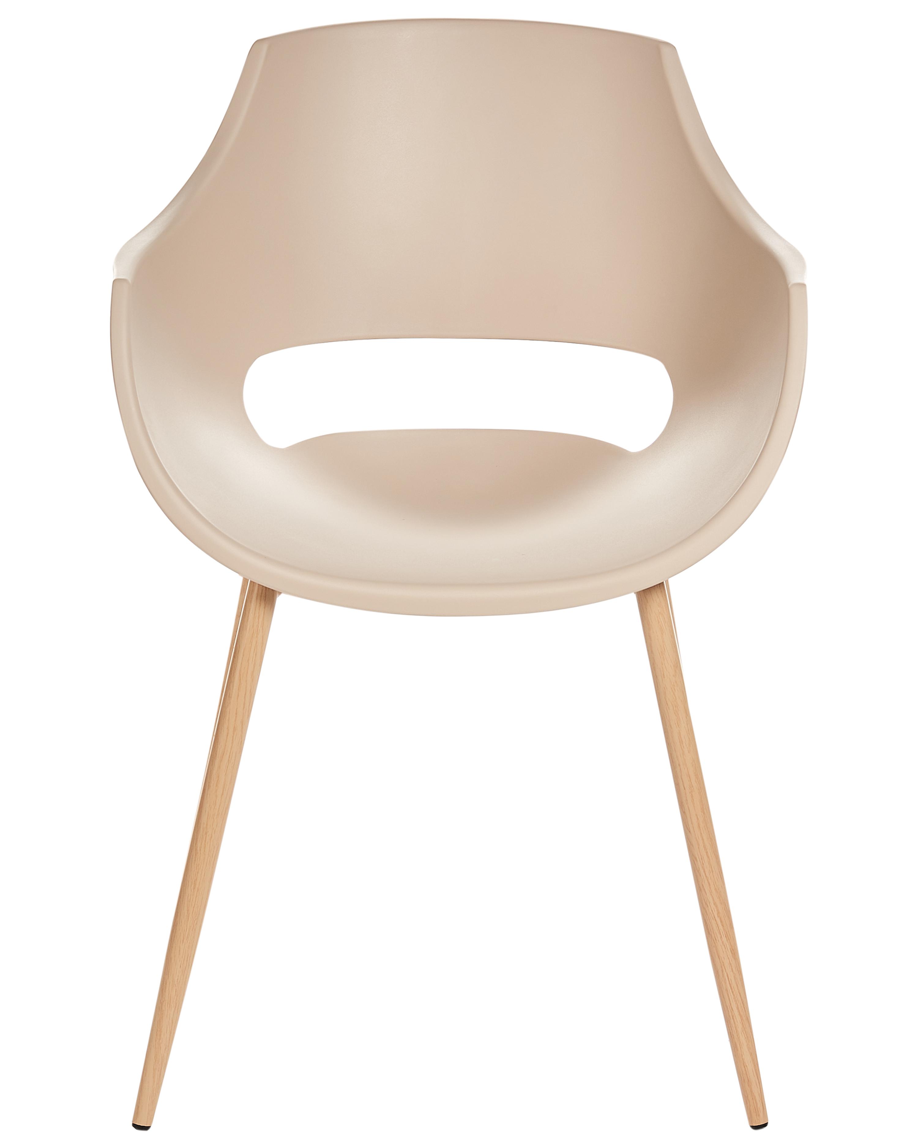 Set van 4 eetkamerstoelen MILLERS Beige
