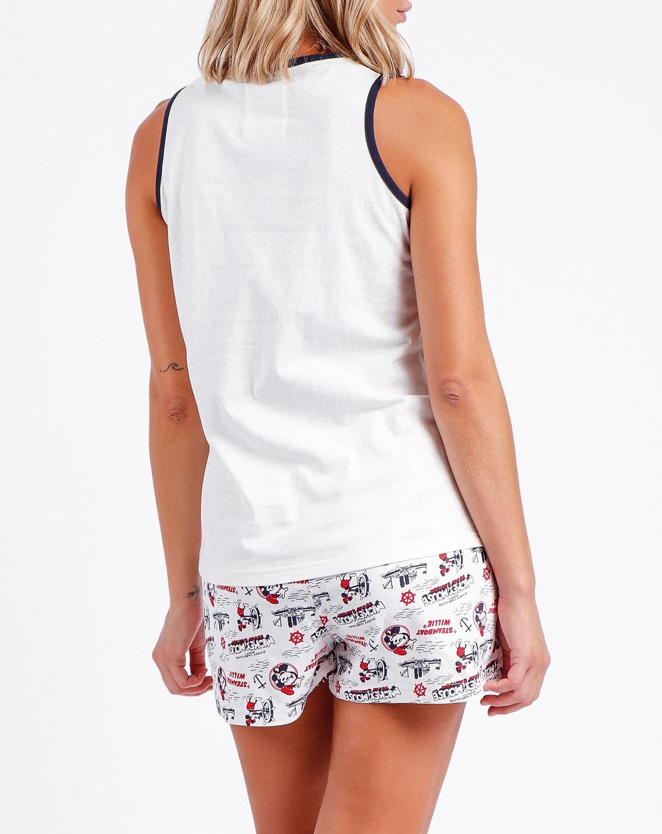 28 Pyjama Débardeur & Short rouge