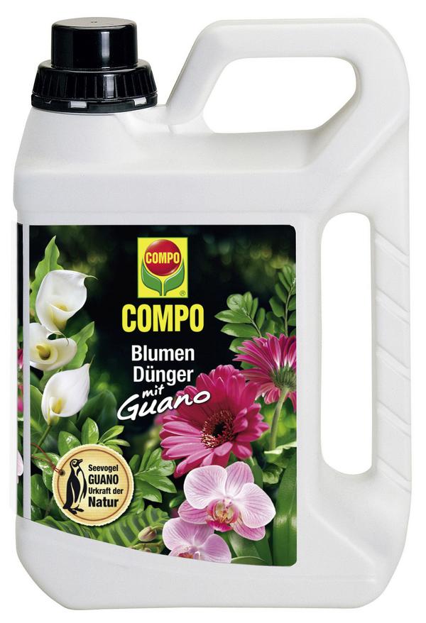 COMPO Blumendünger mit Guano, flüssig