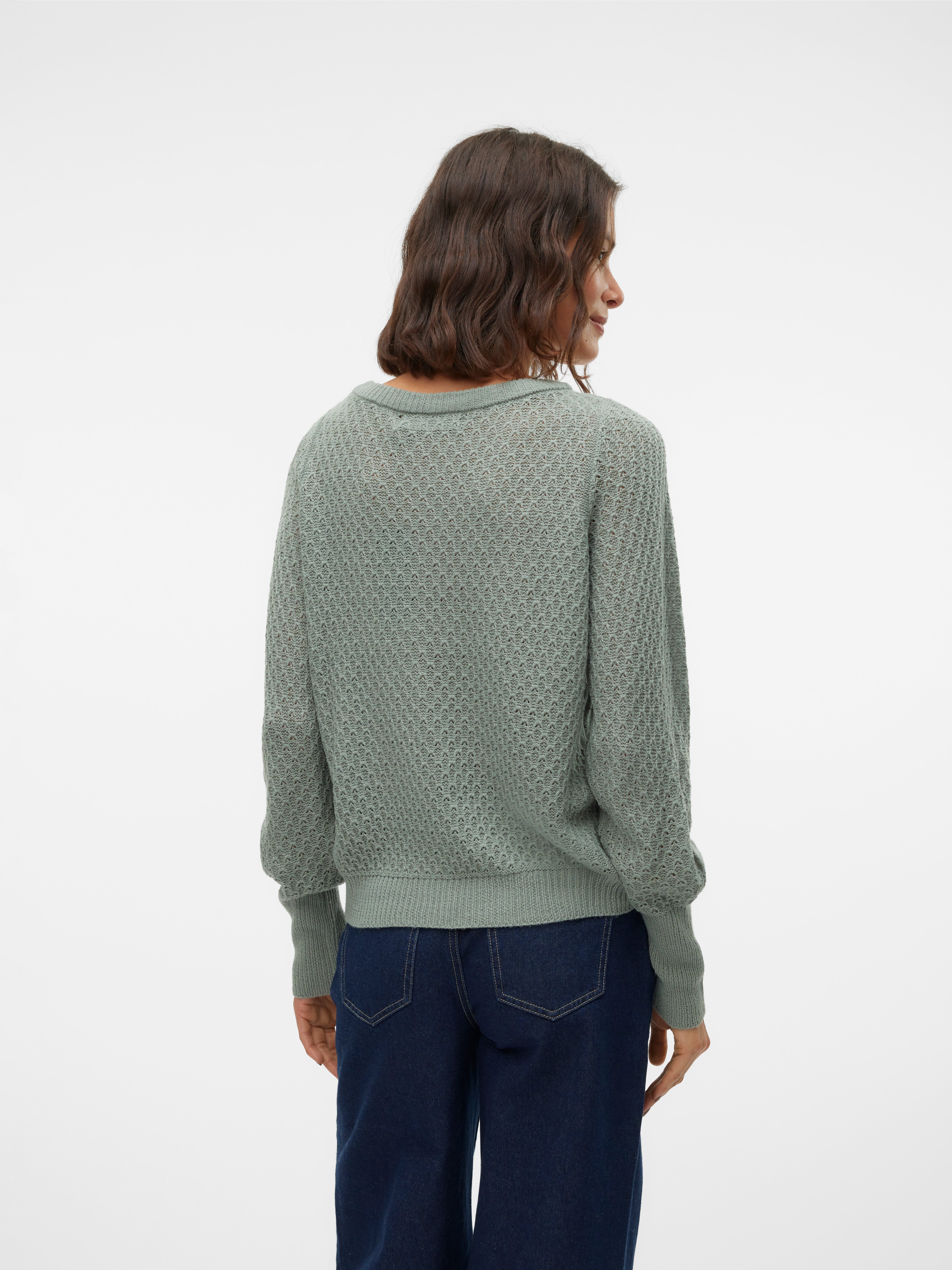 VMWAFFY Gebreide pullover