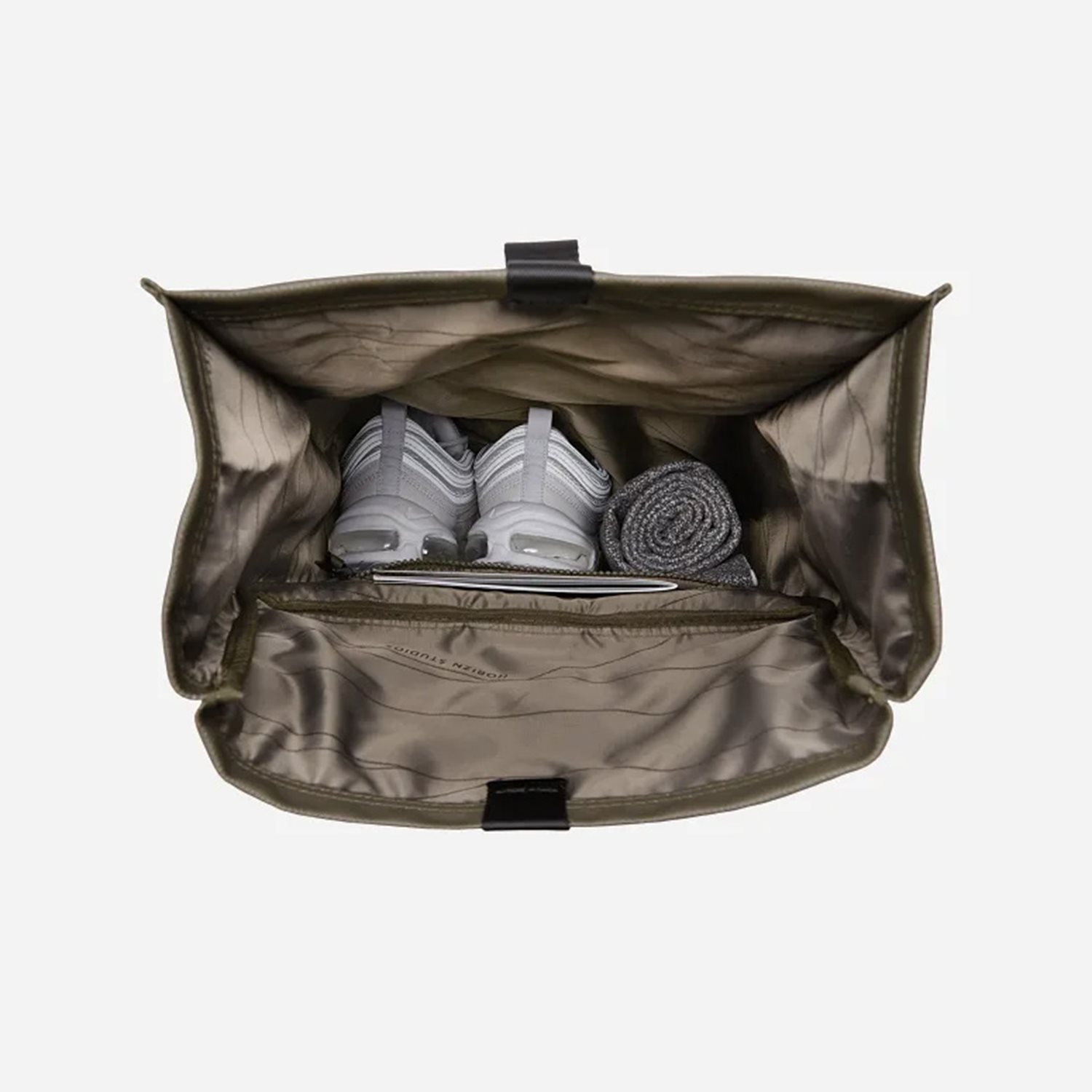 Horizn Studios SoFo Rolltop Backpack dark olive