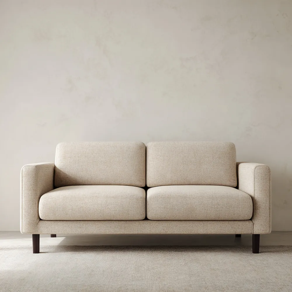 2-Sitzer-Sofa Stoff 150x85x75 cm – Beige – Modernes Design