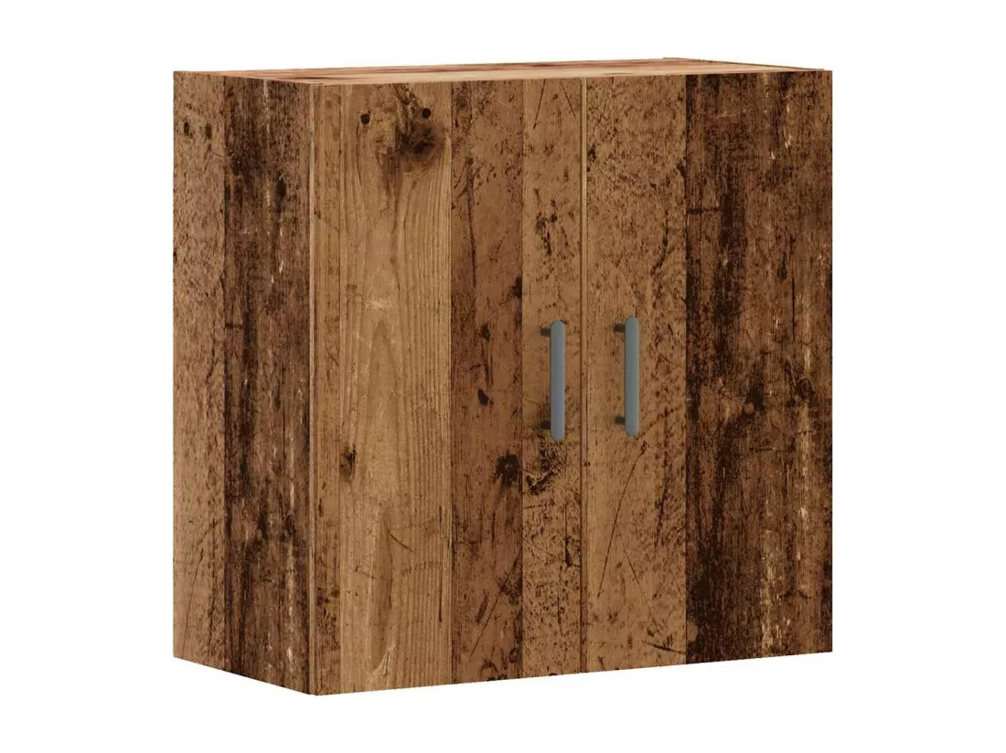 Armoire murale vieux bois 60x31x60 cm bois d'ingénierie