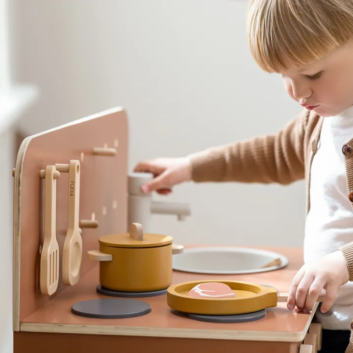 Flexa - Play Topf & Pfanne, grau