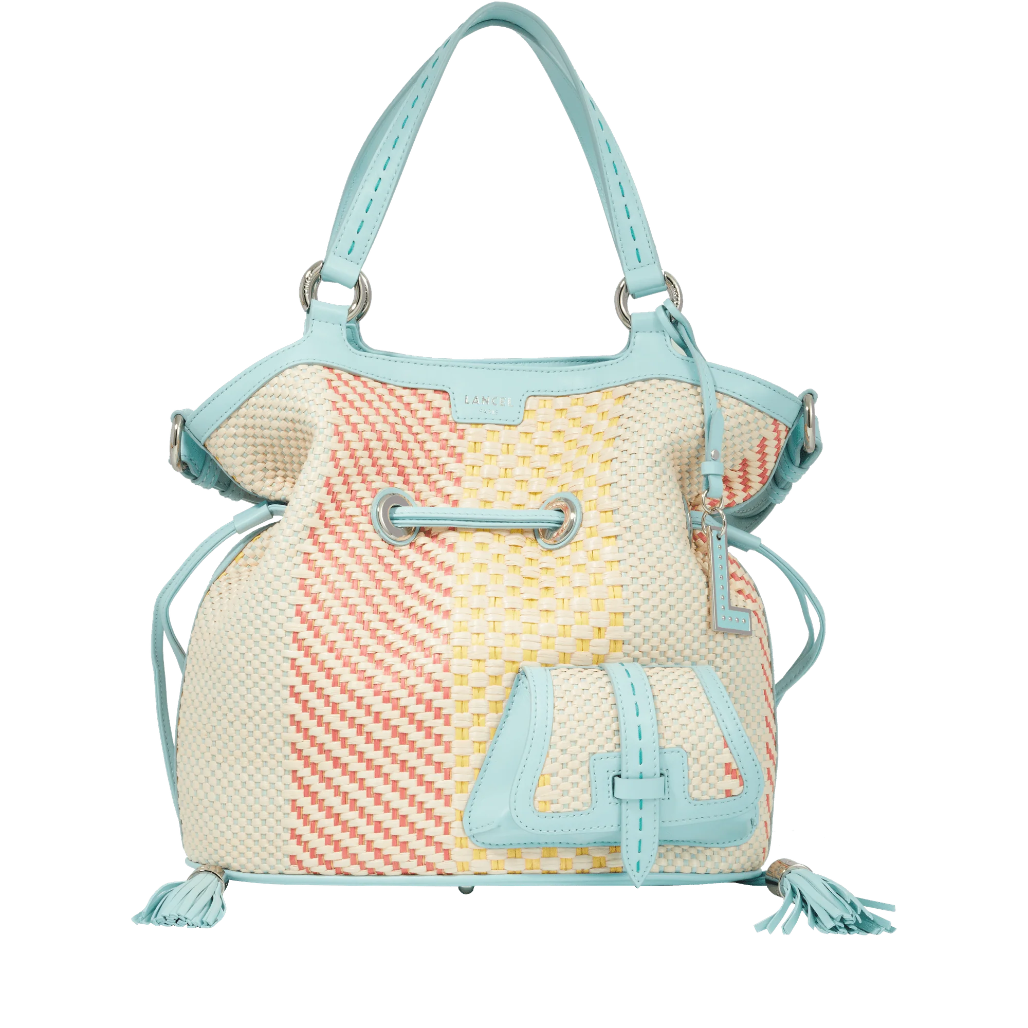 M bucket bag Premier Flirt de Lancel-Multico Menthe