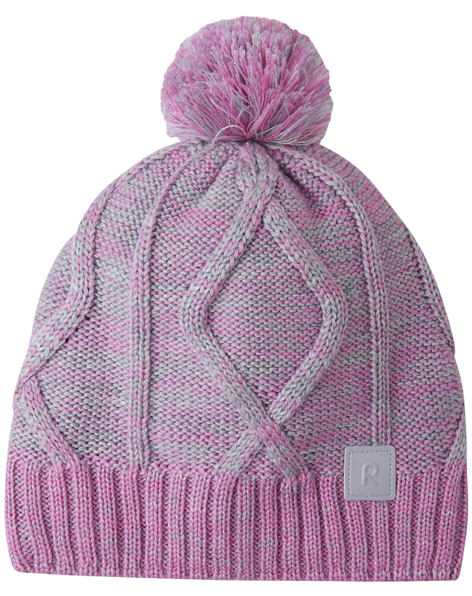 Strick-Beanie ROUTII in cold pink