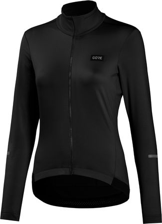 PROGRESS Damen-Thermo-Langarmtrikot  black  42