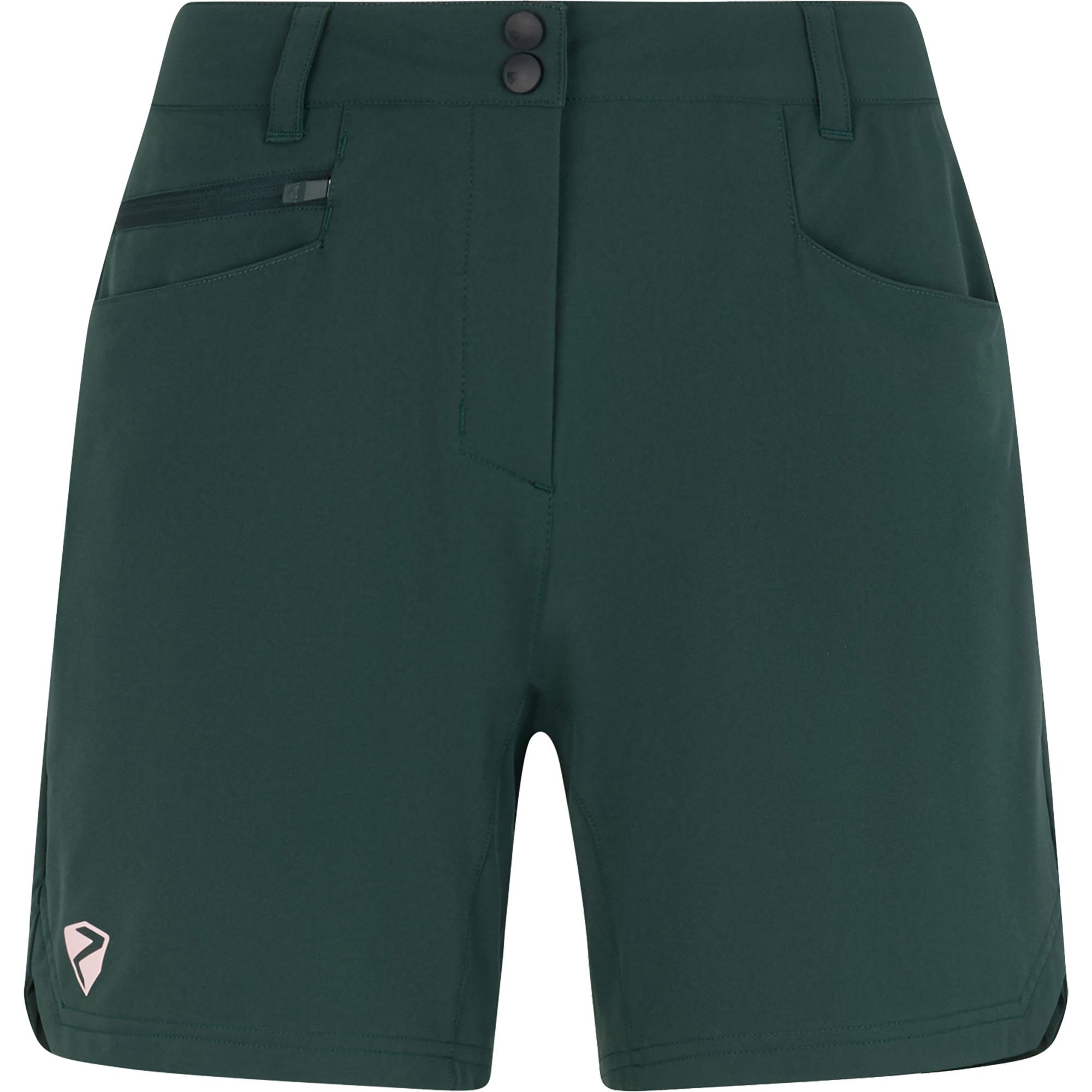 Ziener Neja X-Function Bike Shorts Damen dark jungle