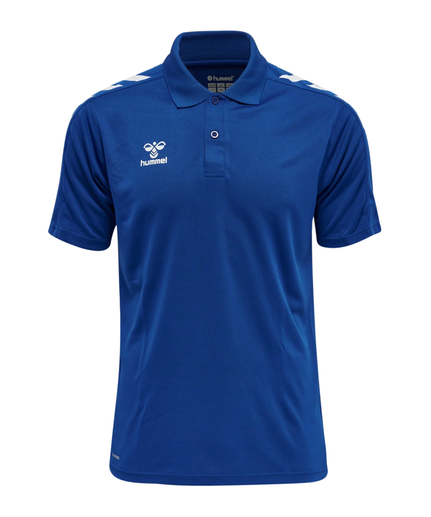 Hummel hmlCORE XK Functional Poloshirt Blau F7045