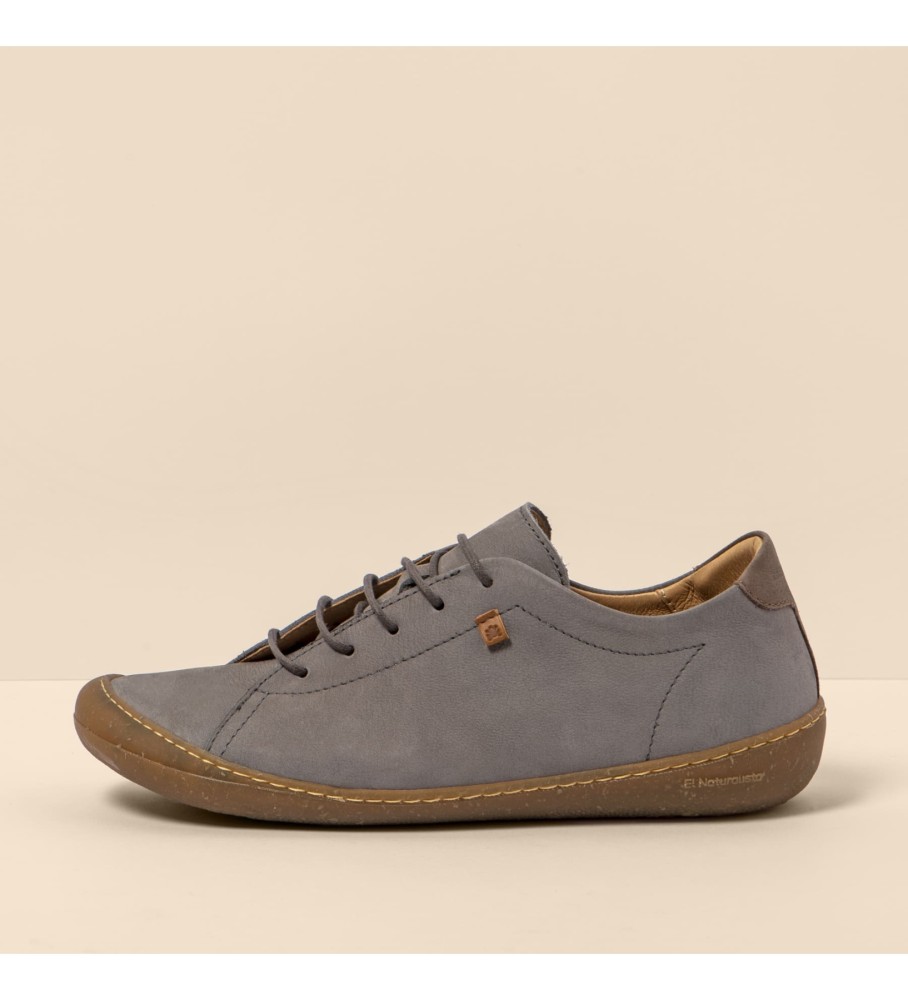 Sapatos de couro cinza The Naturalist N5770 Pleasant