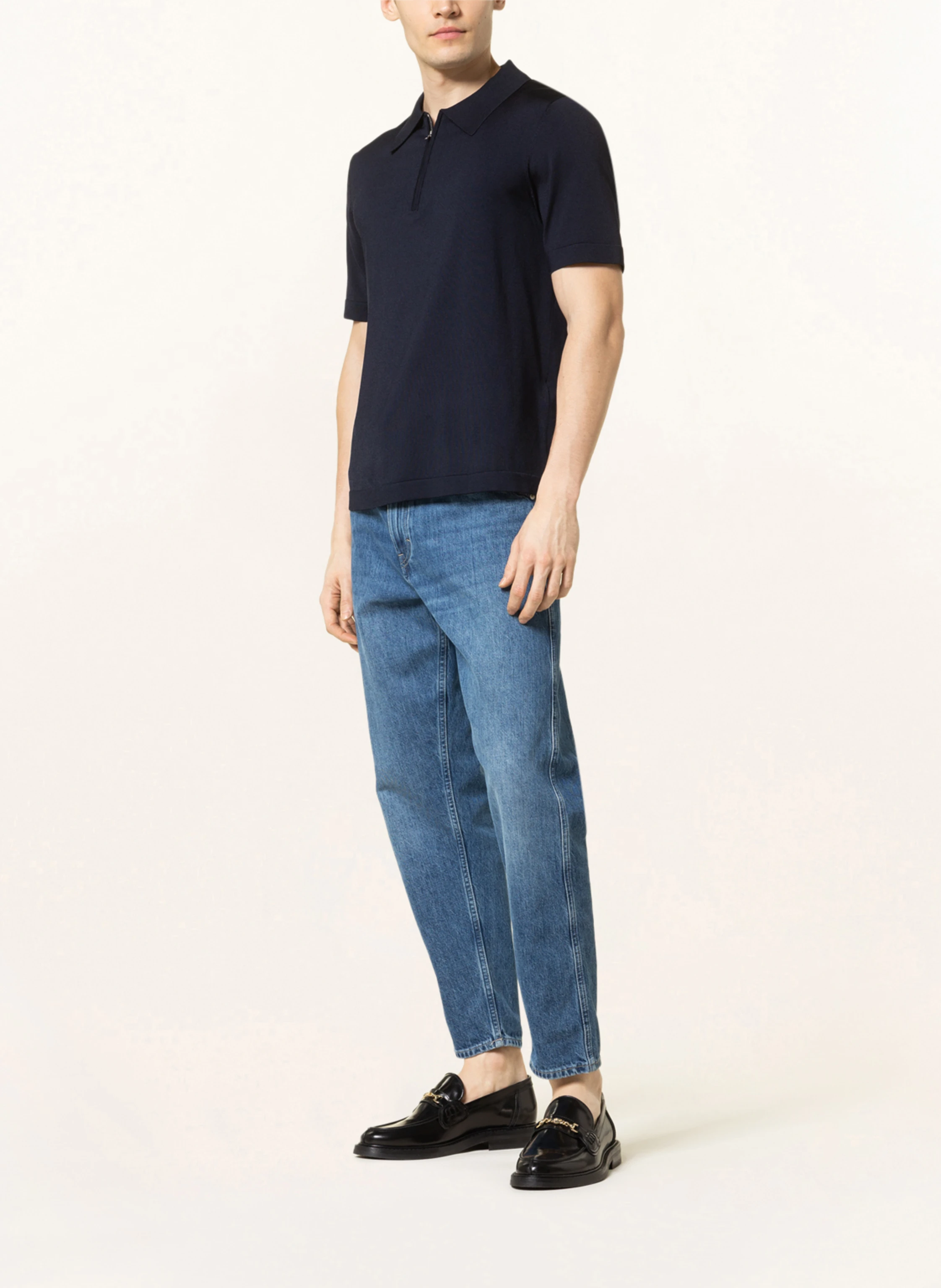 SANDRO Strick-Poloshirt