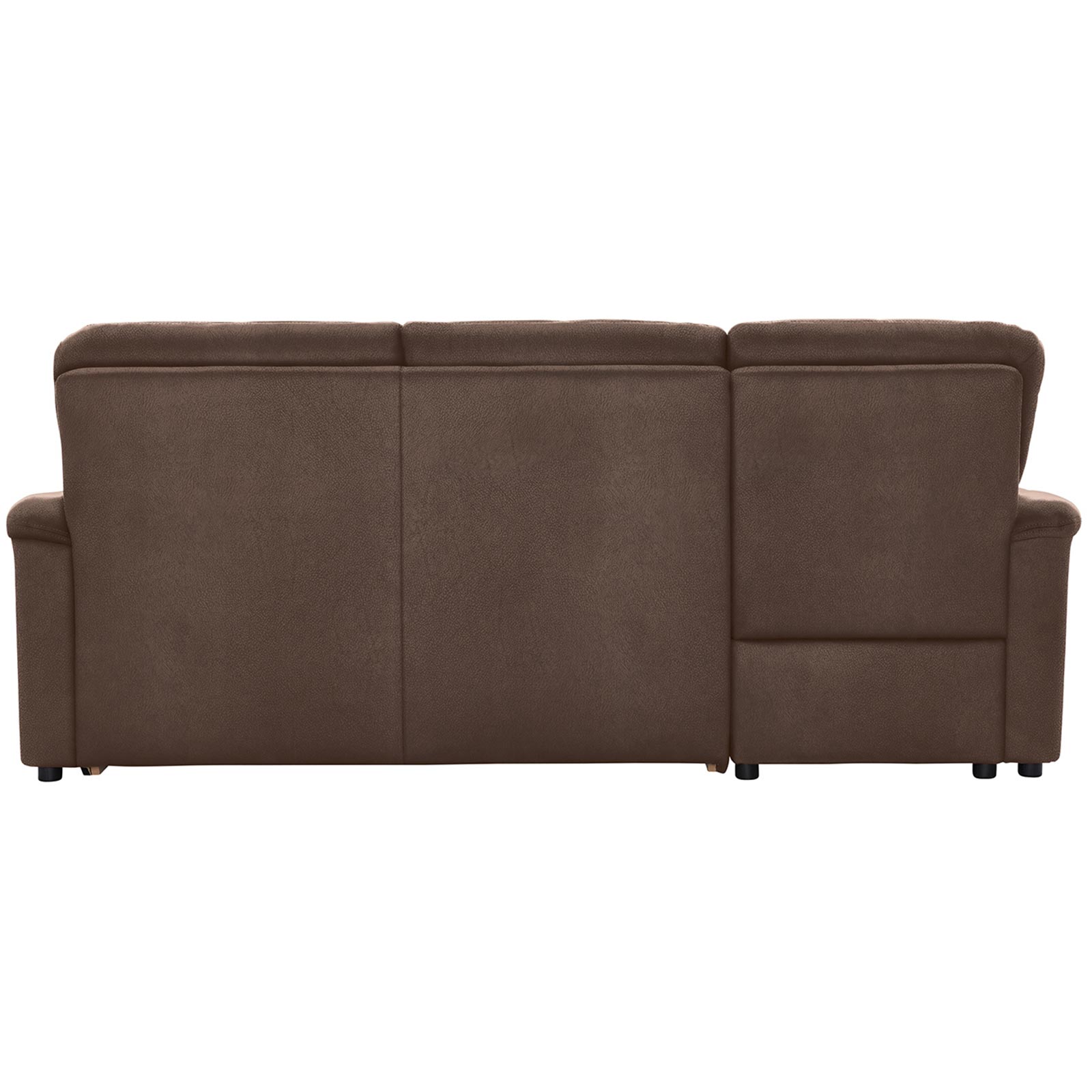 polsterpower Ecksofa - Saddle nougat - Basismodell - Recamiere links