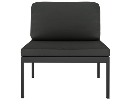 LES TENDANCES - Salon extérieur Salon de jardin-gris-9 places-60x60x38-407459