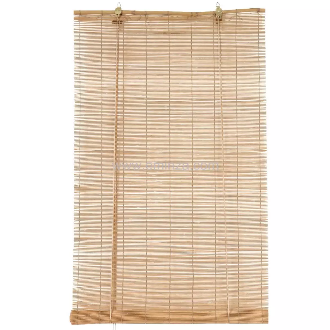 Store enrouleur à baguettes (90 x 180 cm) Bambou Naturel