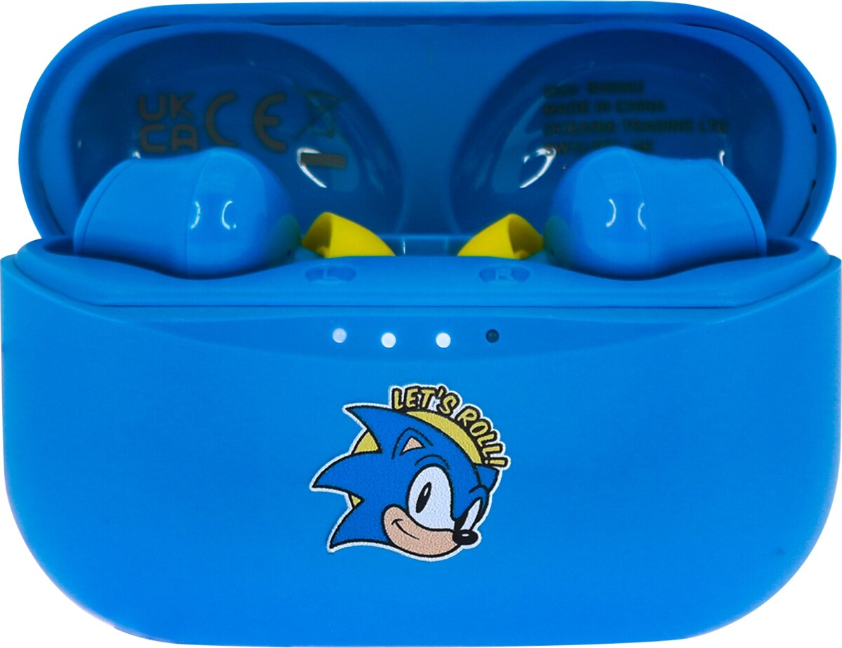 Sonic The Hedgehog - Earbuds Høretelefoner - Blå - Otl