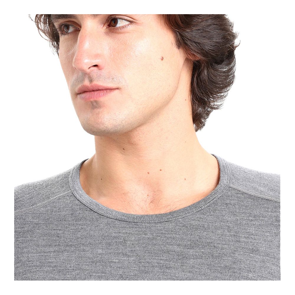 Icebreaker 260 TECH - Sous-couche Homme gritstone hthr