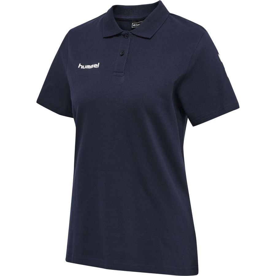 Polo classique femme avec chevrons sportifs sur les manches