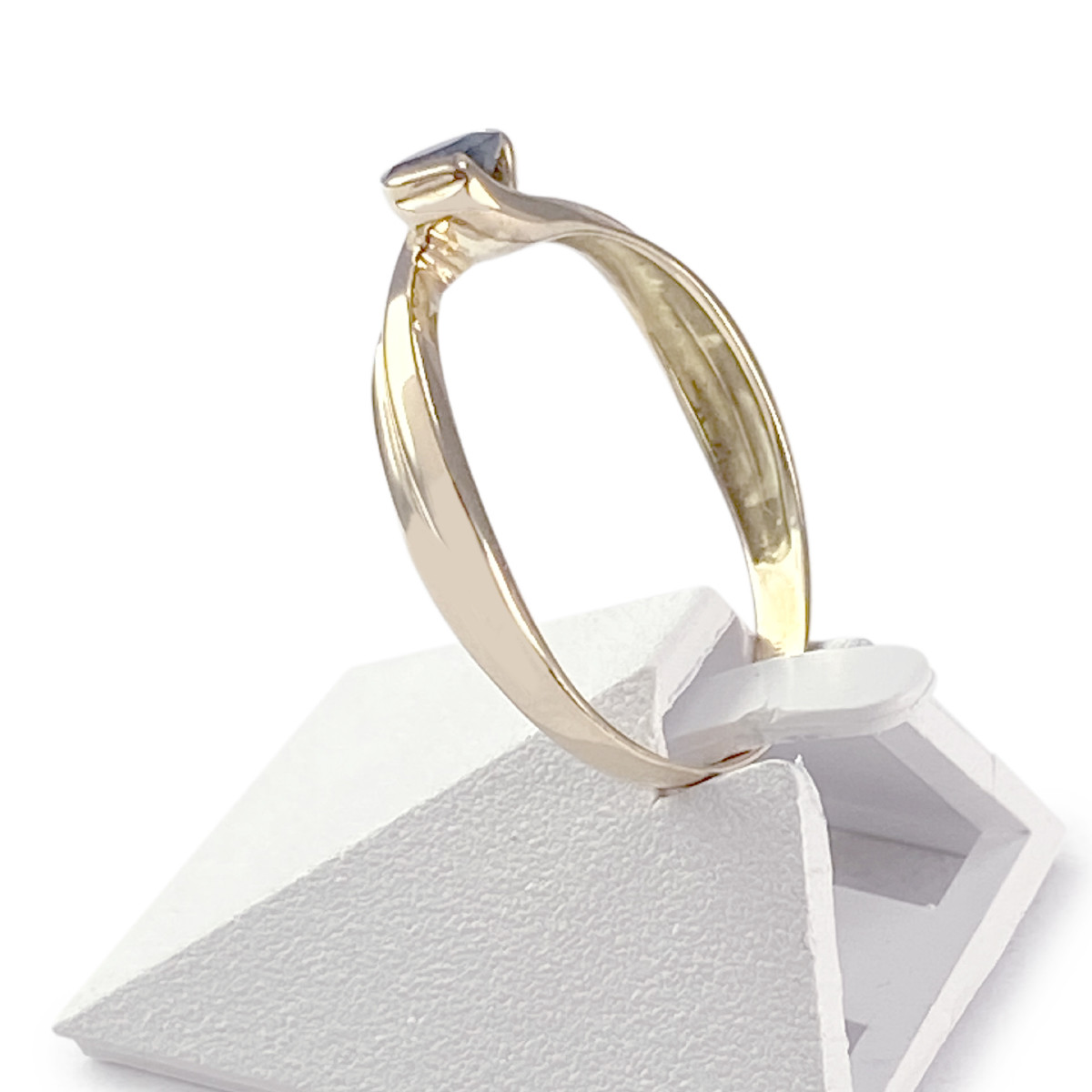 Bague d'occasion or 750 jaune saphir