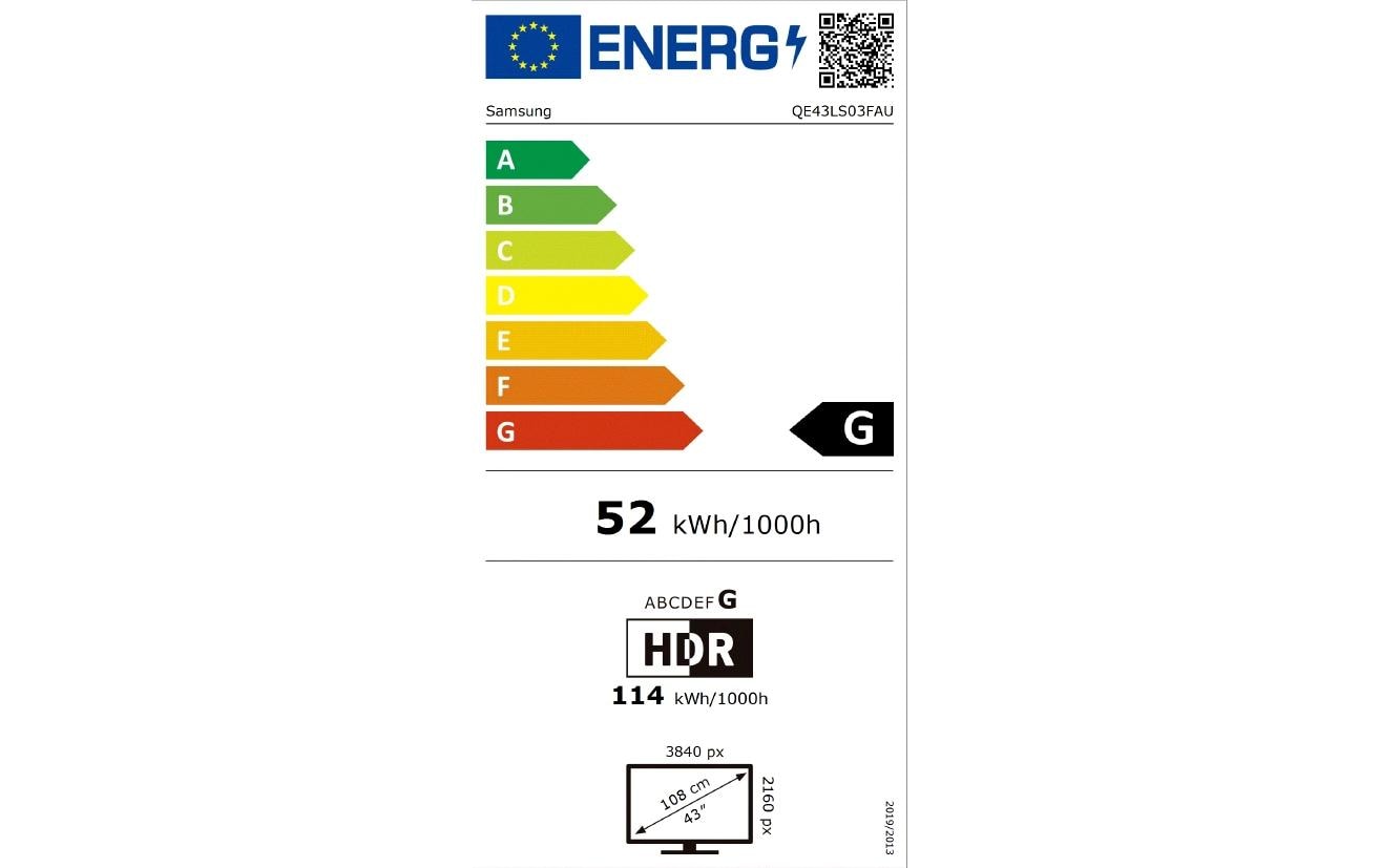 TV QE43LS03FA The Frame 4K AI TV – LS03F 43