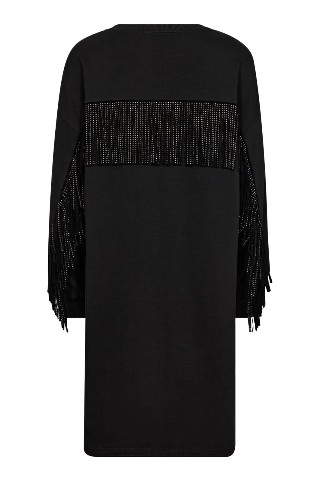 Co´Couture Studcc Fringe Sweat Dress 36455