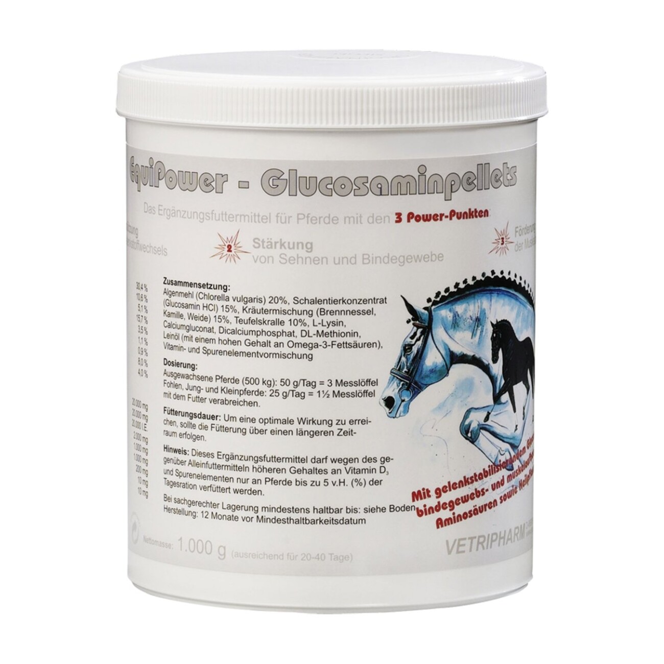 EquiPower Glucosaminpellets 1 kg