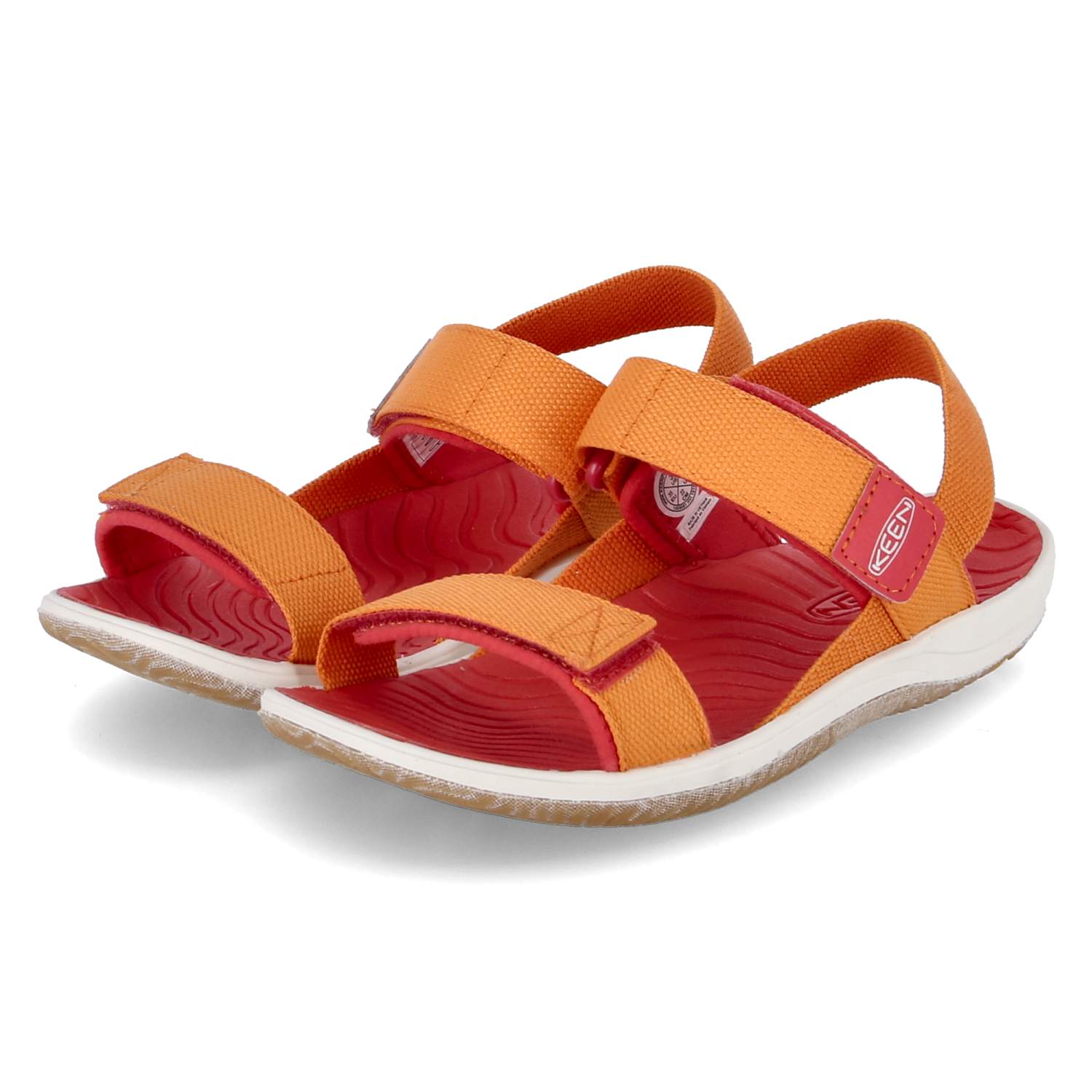 Keen Sandalen ELLE BACKSTRAP - tangerine/cayenne