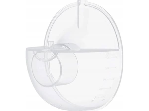 Melkebeholder for Momcozy M5 brystpumpe