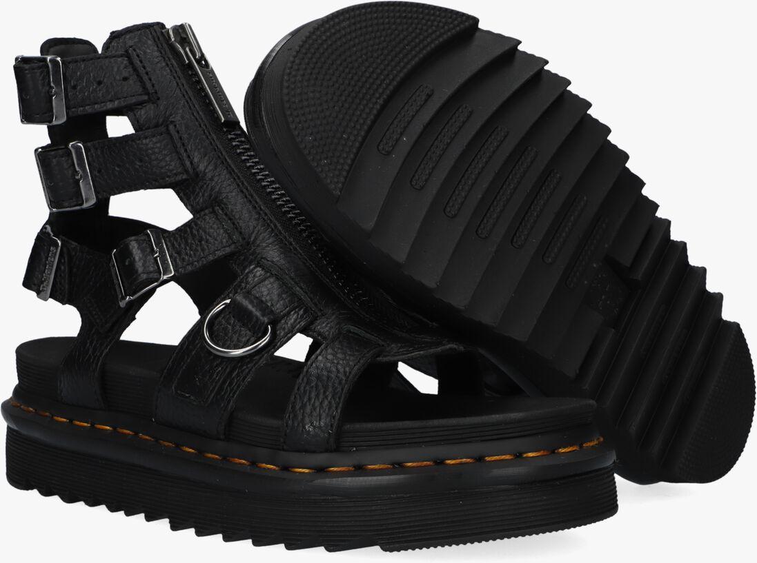DR MARTENS zwarte dr martens sandalen olson