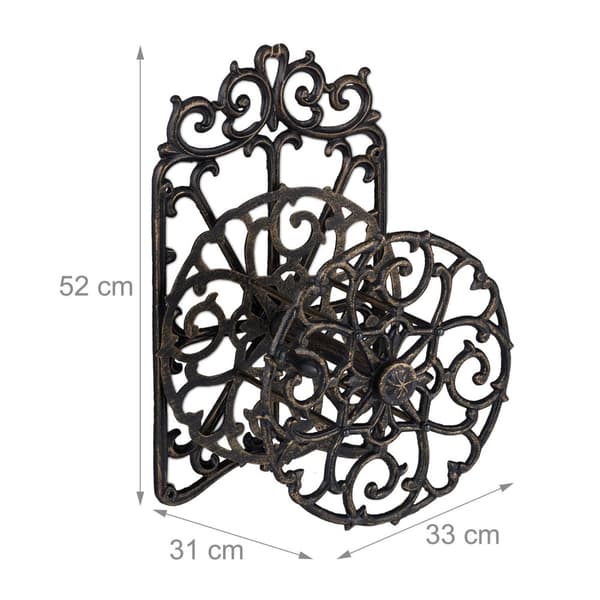 XL slangeholder i støpejern