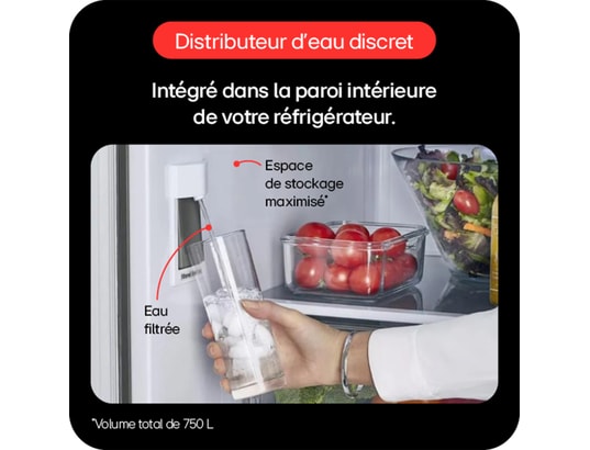LG - Réfrigérateur américain GMZ765SBHJ