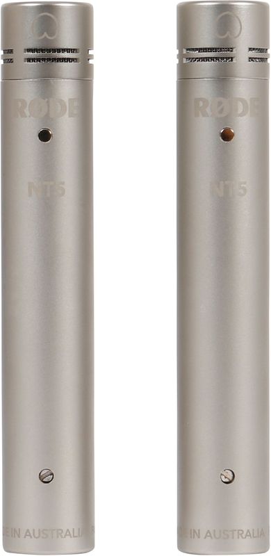 RODE NT5 MP - Compacte Cardioïde Condensator Microfoons - Rood - Matched Pair