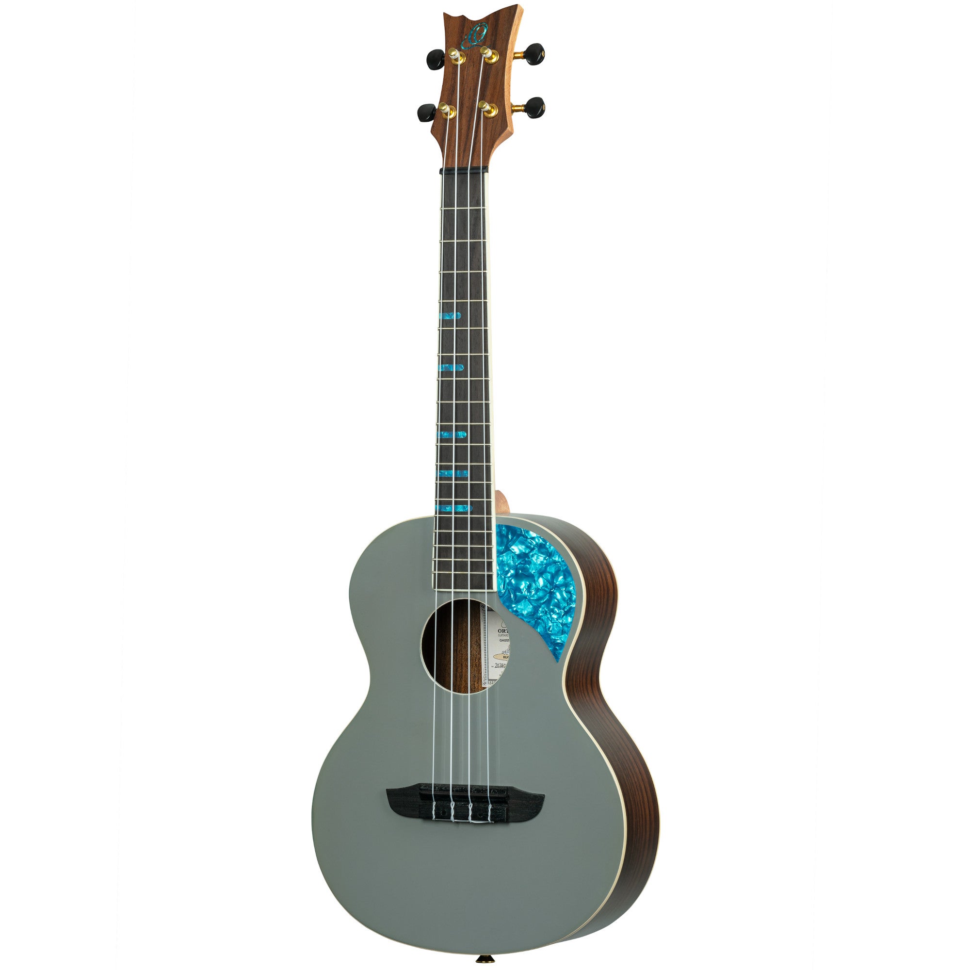 Ortega Ghost Series RUGH-PLT tenor ukelele met gigbag