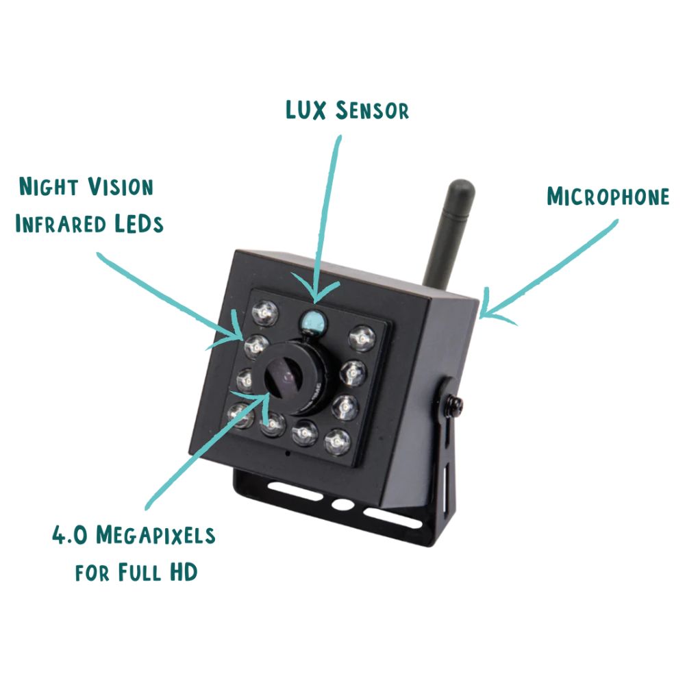 Nichoir avec caméra wifi