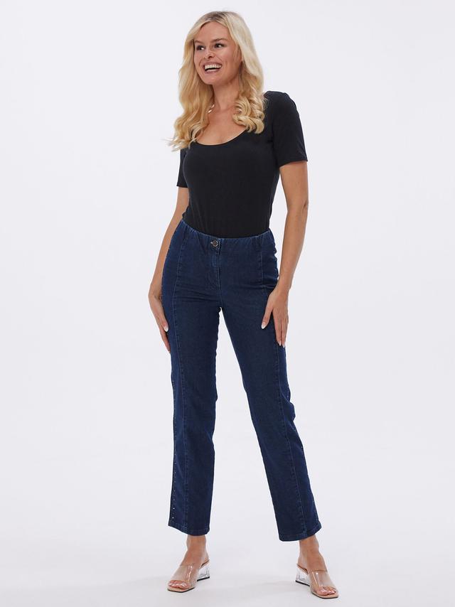 Jeans Chiara mit Strassgalon